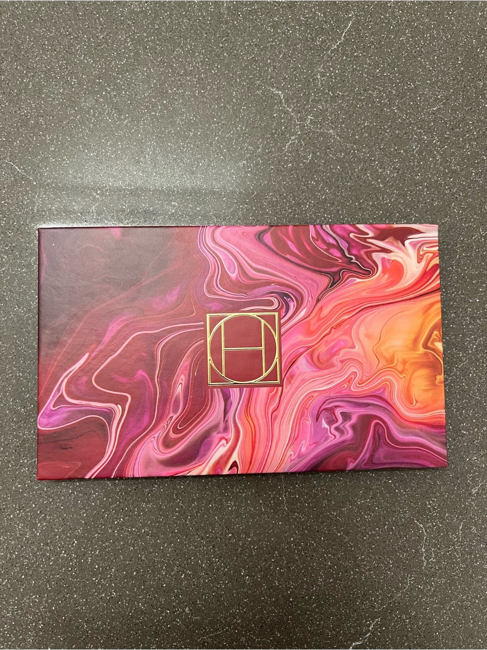 Zion Rootswear Pink Purple Orange Swirl Eyeshadow Palette